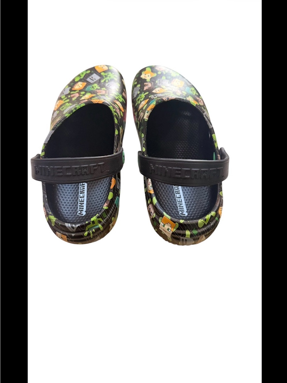 Minecraft AVA Clog Slip-On Shoes size 4 boys - Picture 7 of 8